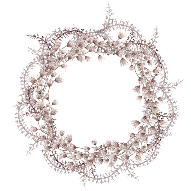 flóra vyšitá detailne